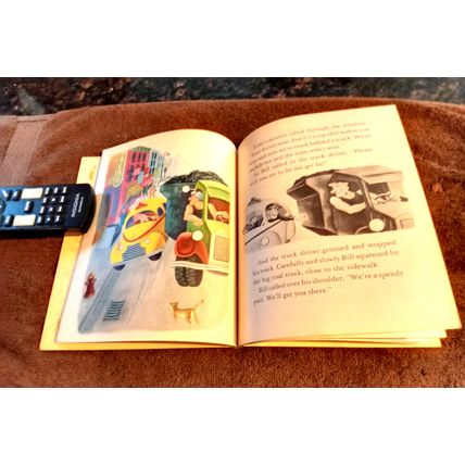 Old Vintage Little Golden Book The Taxi That Hurried (C) Edition 1946