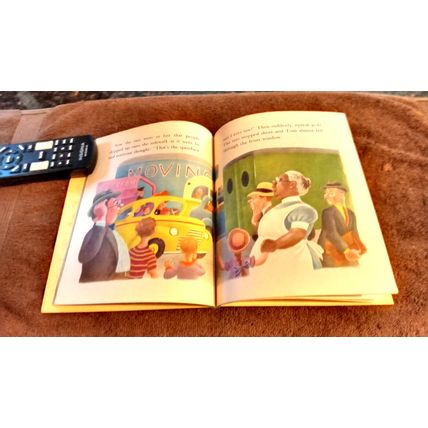 Old Vintage Little Golden Book The Taxi That Hurried (C) Edition 1946