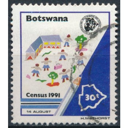 National Census: 30t - Botswana 1991 - FH - SG 715