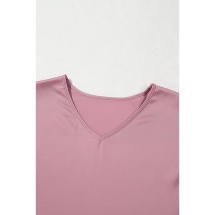 Toadstool Satin Ruffle Sleeve Top