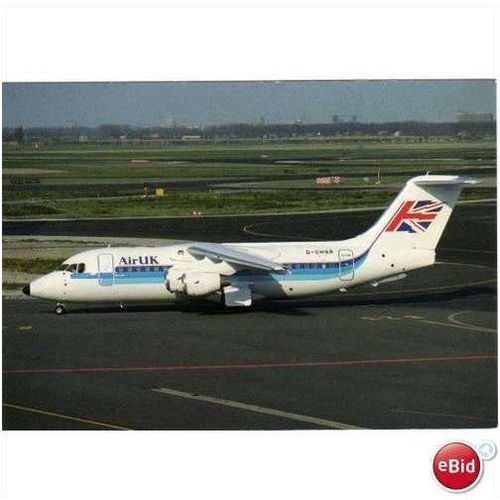 AIR UK BAe 146 200 AIRCRAFT POSTCARD A11826