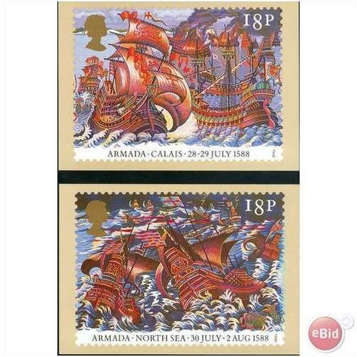 GB PHQ 1988 - Spanish Armada 400th Anniversary