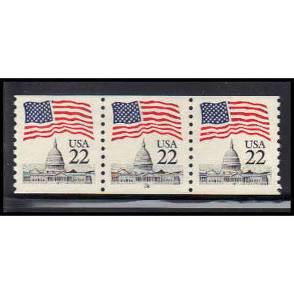 2115a 22c U.S. Flag Very Fine MNH PNC 18/3 PA2539