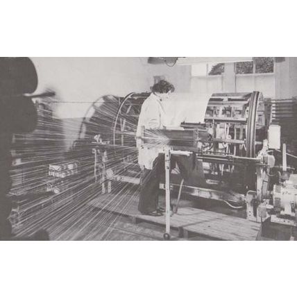 Bobbin Warping Sible Hedingham Halstead Handloom Loom Weaver Craft Rare Postcard