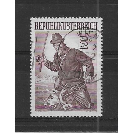 Austria.Sports stamp.Fine Used.Aug22