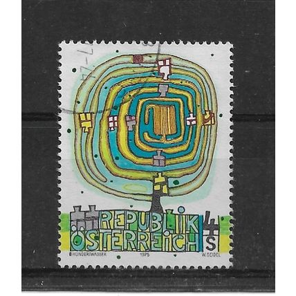 Austria.Modern Austrian Art stamp.Fine Used.Aug22