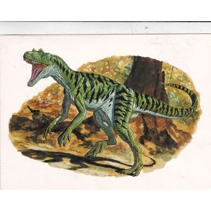 United States 1989 Dinosaurs Maximum cards set of 6 Lake Buena Vista cancel VGC