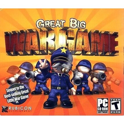 Great Big WAR GAME (PC-CD, 2012) CD-ROM for XP/Vista/7 - NEW in Jewel Case
