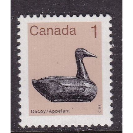 Canada 1982 Decoy 1c Mint Never Hung SG 1054 VGC