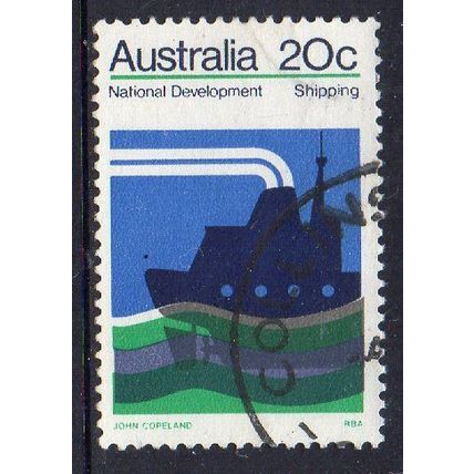 Australia 1973 National Development - Shipping 20c Used