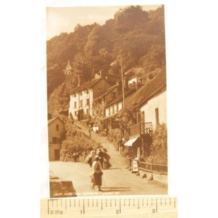 vintage postcard Mars Hill, Lynmouth