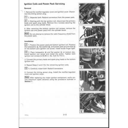 Johnson 90 105RW 115 150 150W 175 60° LV Service Manual 1996 507268 PDF