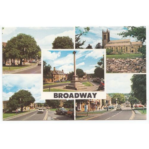 Broadway Multiview Postcard 10630
