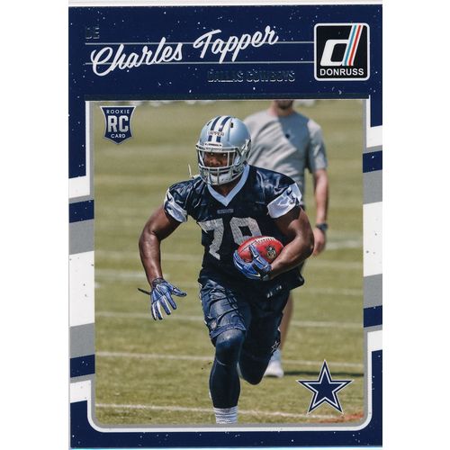 2016 Donruss Football 308 Charles Tapper RC Dallas Cowboys