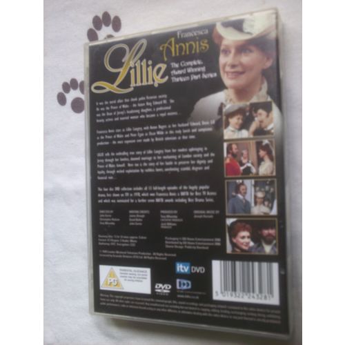 Lillie DVD The Complete Series Francesca Annis Anton Rogers Dennis Lill