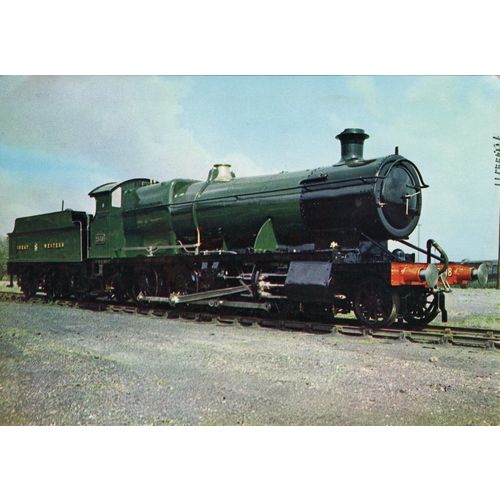 Railway Postcard GWR 28xx 2818 Great Western 2-8-0 Loco