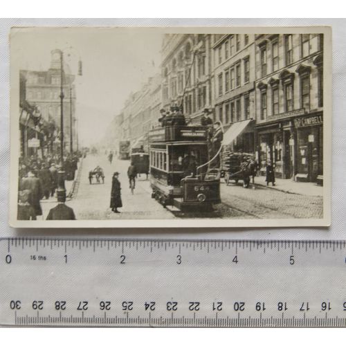 Photo of Glasgow Tram no.644 - to Anniesland - street view