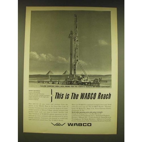 1962 Wabco Westinghouse Air Brake Co. Ad - This is the Wabco Reach