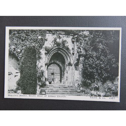 Beaulieu Abbey, South Door of Abbey Church, Hampshire Postcard