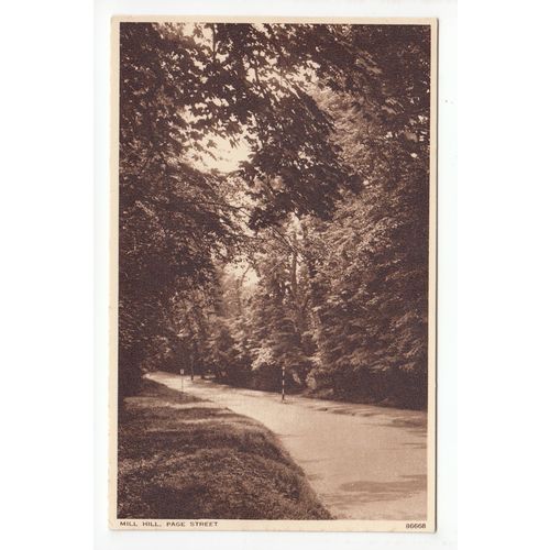 Park Street Mill Hill London Postcard 86668