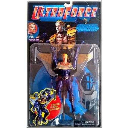 UltraForce: Hardcase: Ultra Hero! (1995) *Galoob / Malibu Comics / Carded*