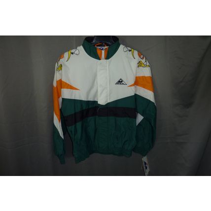 NOS Apex Miami Hurricanes Blast Jacket Men's Medium Vintage