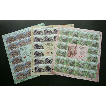 Malaysia Wildlife Conservation 2019 Bear Elephant Sheetlet MNH *VIP *P00000 Rare
