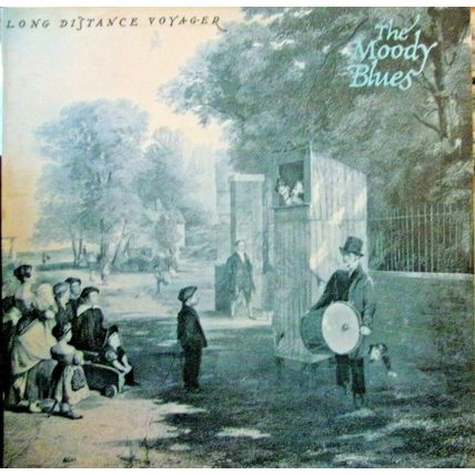 The Moody Blues-Long Distance Voyager-LP-1981-EX/VG+