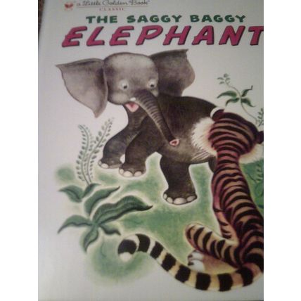 Little Golden Book - Saggy Baggy Elephant Bryon Jackson