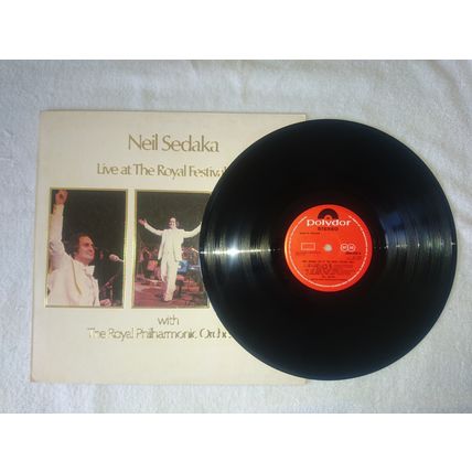 NEIL SEDAKA – LIVE AT THE ROYAL FESTIVAL HALL - 12" ALBUM
