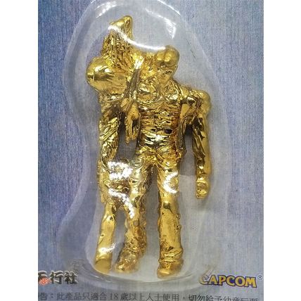 BIOHAZARD 3 William Birkin G1 GOLD Metal Figure - Hong Kong Comic Resident Evil