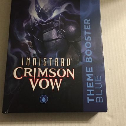 New Magic the Gathering Innistrad Crimson Vow Blue Theme Booster - 35 Cards