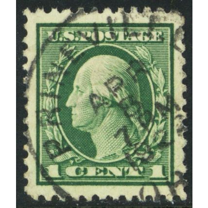 498, Used 1¢ Superb With Huge Jumbo Margins * Stuart Katz
