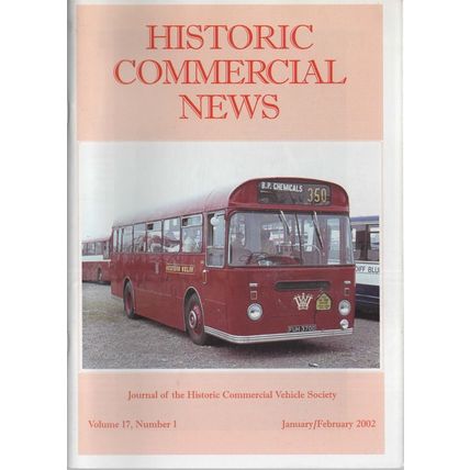 Historic Commercial News, Volume 17 No. 1 January Febuary 2002