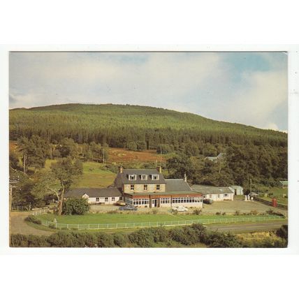The Invershin Hotel Lairg Postcard Sutherland J Arthur Dixon 4240