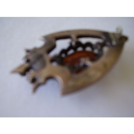 Antique Victorian Silver Luckenbooth Brooch SPARE REPAIR