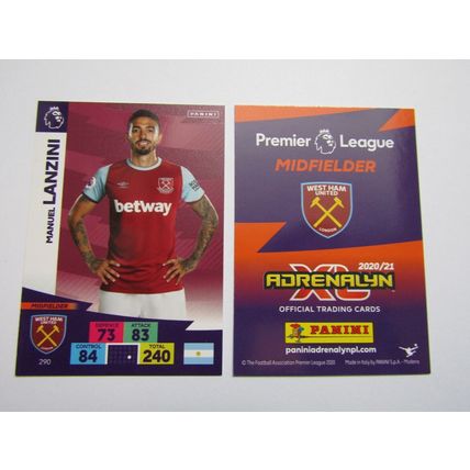 Panini Adrenalyn XL Premier League 2020/21 Numbers 172-369 Cards Choice (ef10)