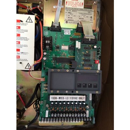 ALLEN BRADLEY 1336-B025-ECF-L2 AC DRIVE,3-PH,460 V,33 KVA 1336-B025EDFL2,BQ