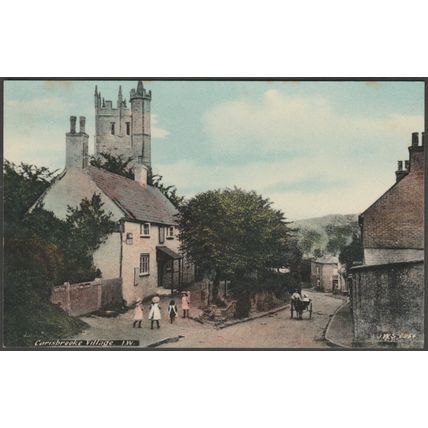 Carisbrooke Village, Isle of Wight, c.1905-10 - J Welch & Sons Postcard