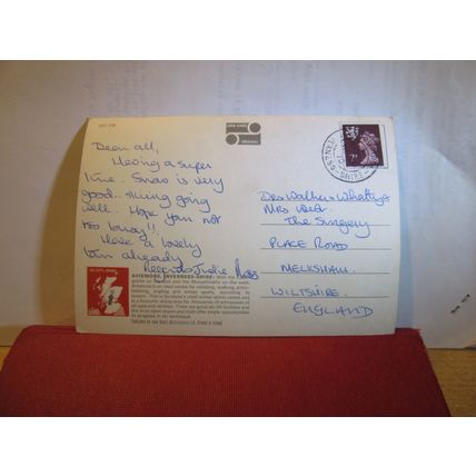 AVIEMORE, INVERNESS-SHIRE used postcard by John Hinde 1970 pm =