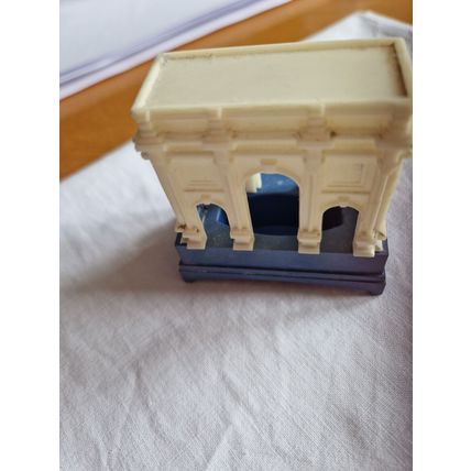 RARE VINTAGE 1940's SOIR DE PARIS ARC DE TRIOMPHE PARFUME CASE