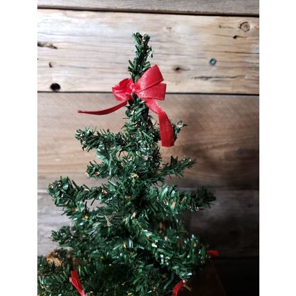 Doll House Miniature Christmas Tree + Barbie + Shelf + Village