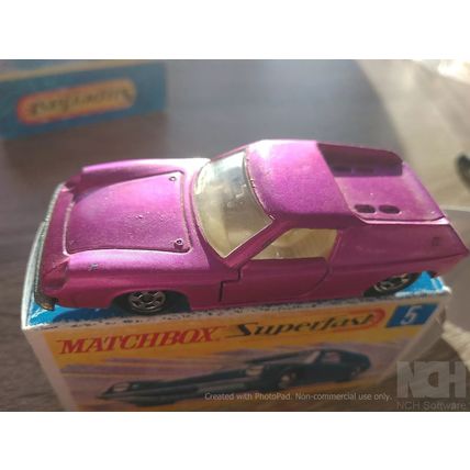 Matchbox No5 Lotus Europa's Cars & replica boxes