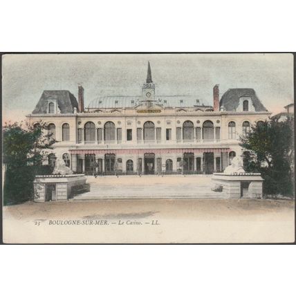 Le Casino, Boulogne-sur-Mer, 1905 - Lévy CPA LL23