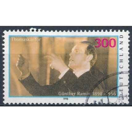 Birth Centenary of Gunther Ramin - Germany 1998 - F H - MiNr 2020