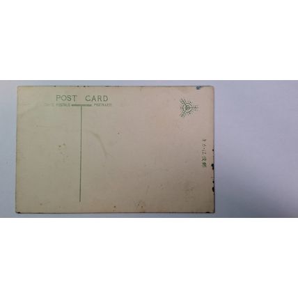 A BEAUTIFUL FULLY HAND PAINTED JAPANESE POSTCARD 1918-1933 (820)
