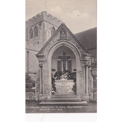 EA 107 BEXHILL ON SEA - THE WAR MEMORIAL, ST MARYS MAGDALENES