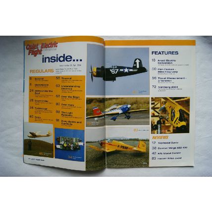 2004 Quiet & Electric Flight Magazine - April
