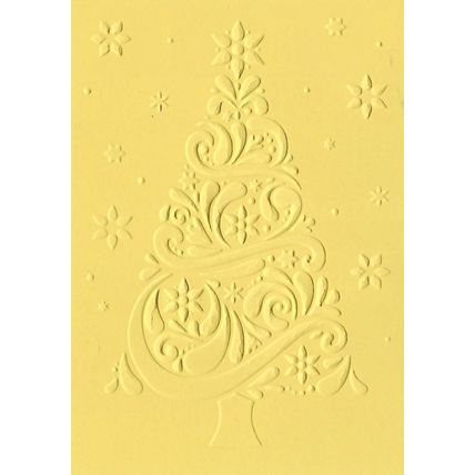 A6 Embossed Card. 10 Sheets. Christmas. Cardmaking Scrapbooking Crafts