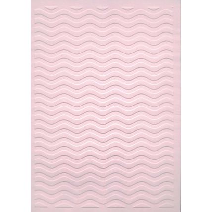 A6 Embossed Card. 10 Sheets. Wavy Lines. Cardmaking Scrapbooking Crafts